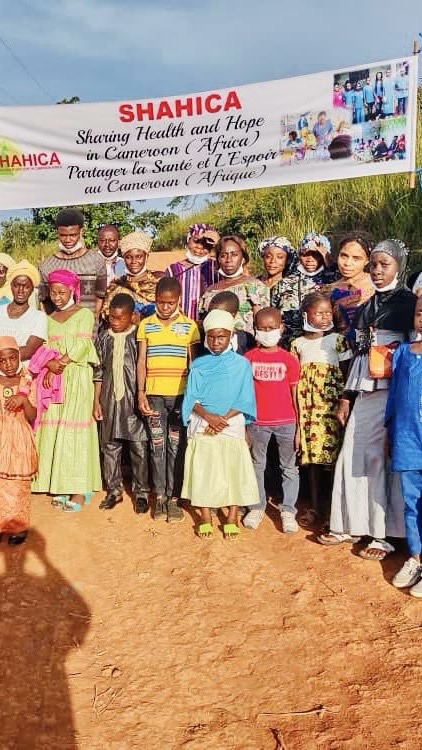 A sponsored child in Cameroon